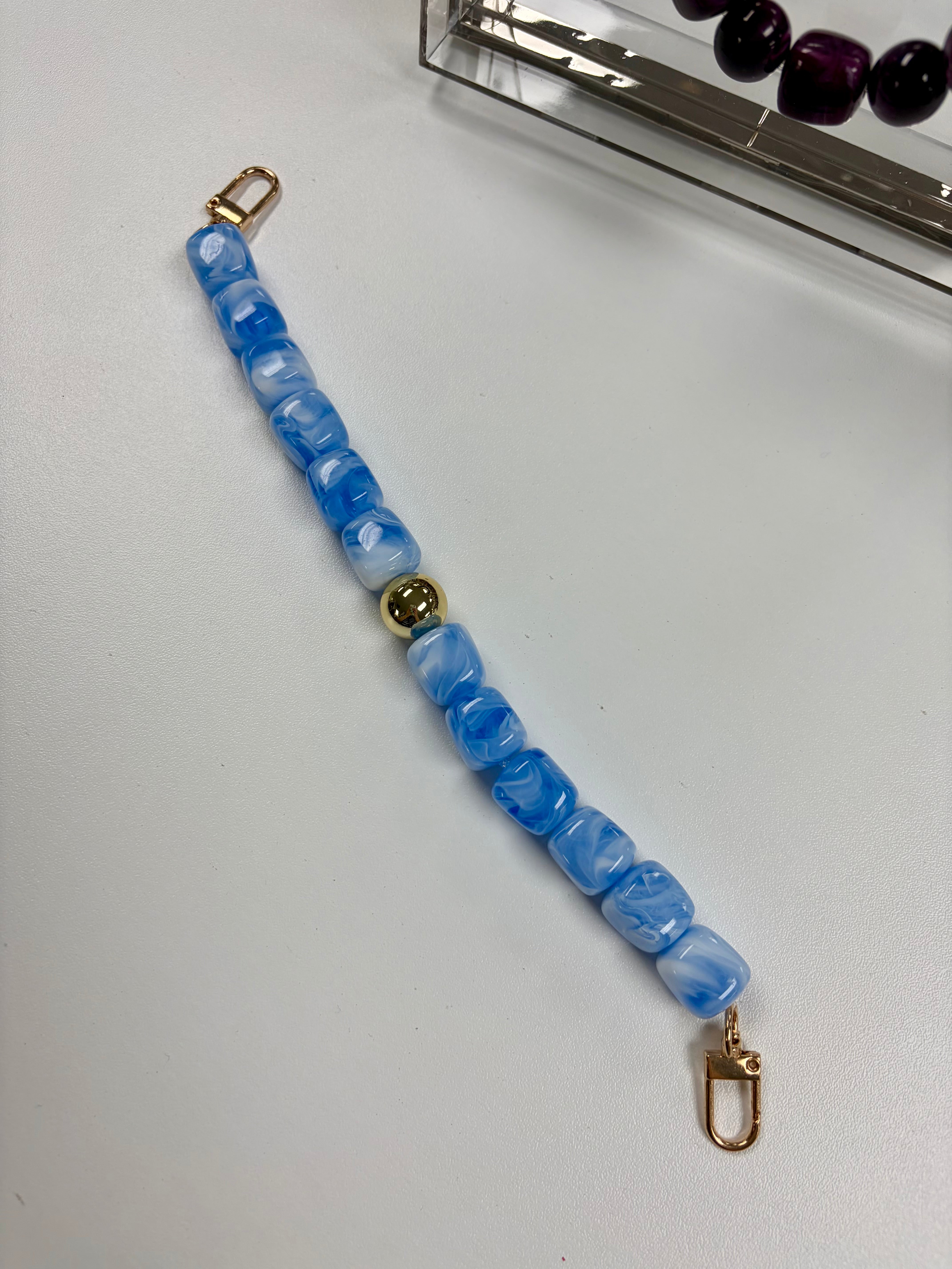 Charming Beads Clutch Strap