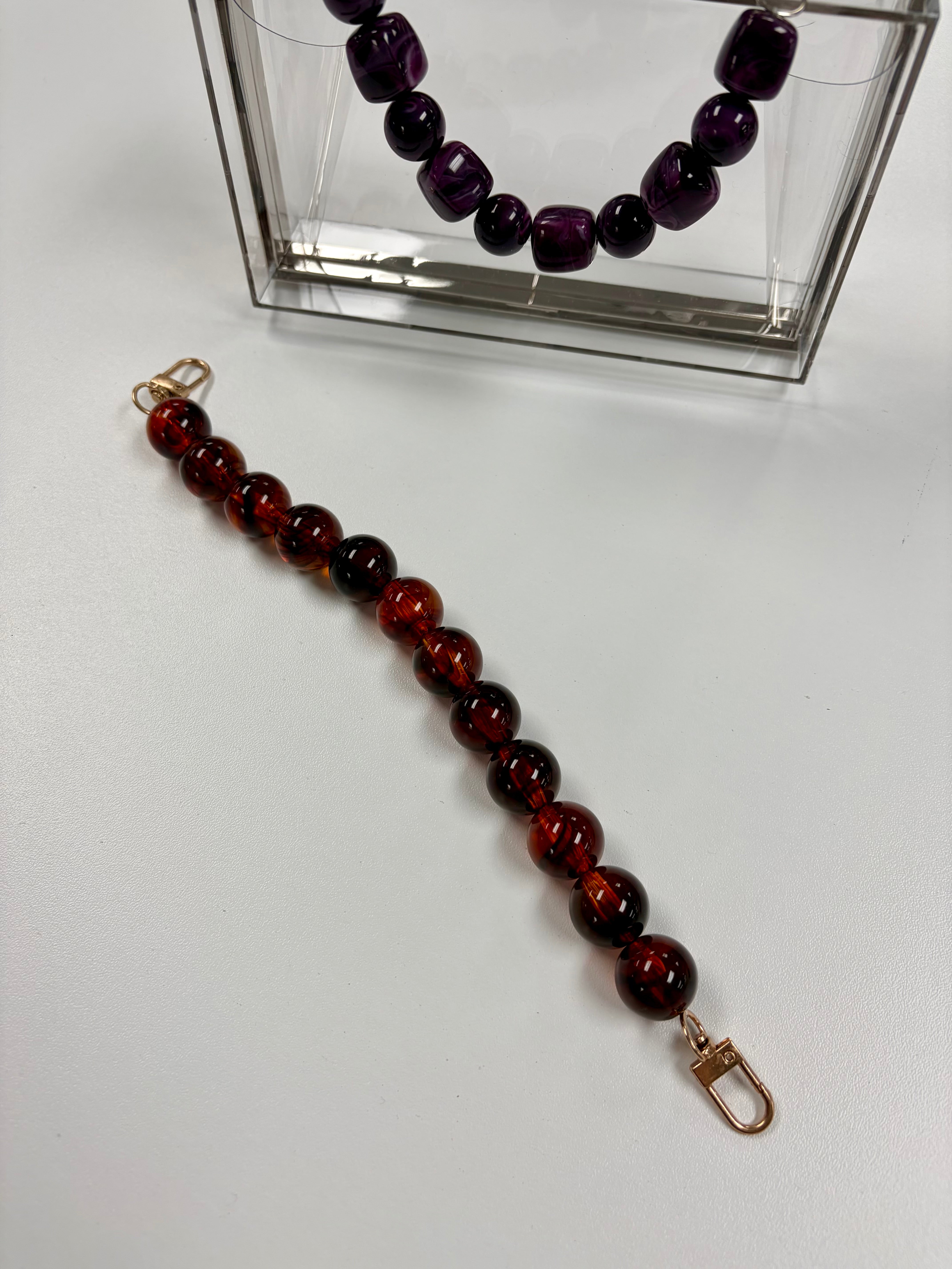 Charming Beads Clutch Strap