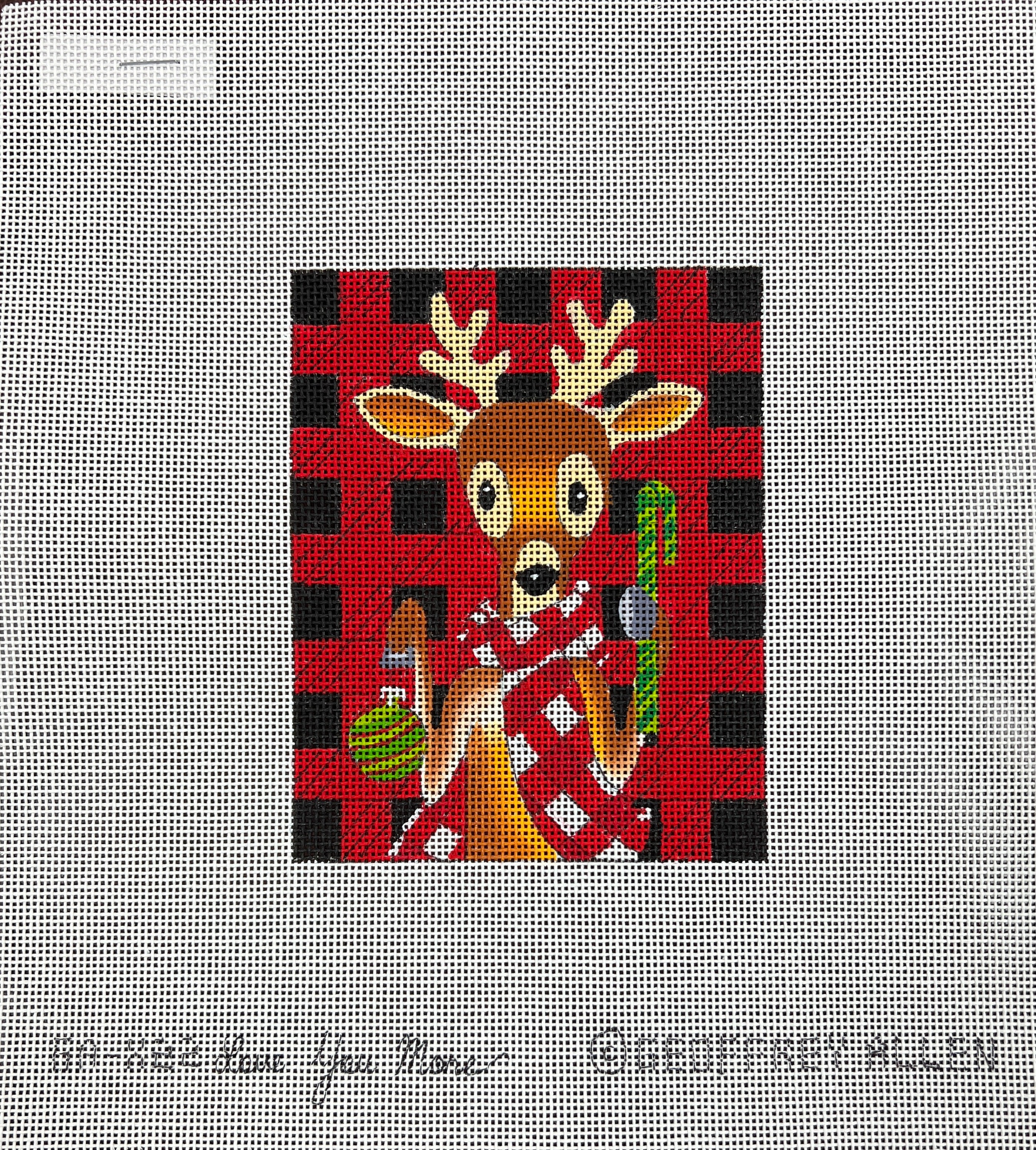 GA-X22 - Plaid Reindeer
