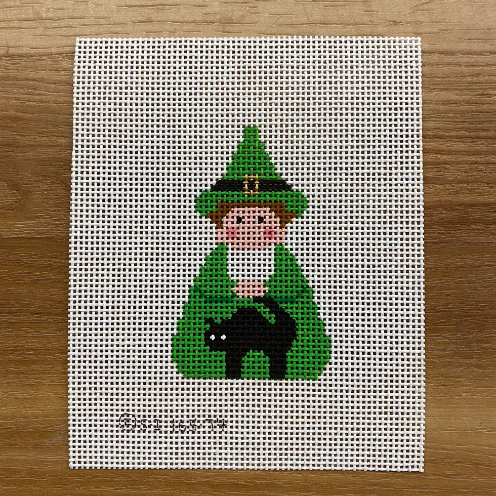S-I-16574 - Green Witch Angel