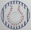 RD 105 - Baseball Monogram Round