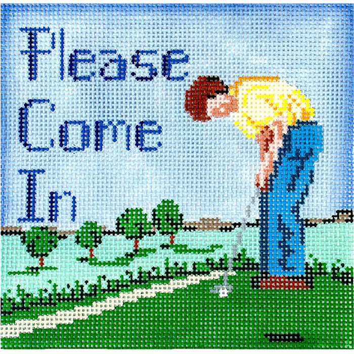 11671 - Please Come In - Golfer