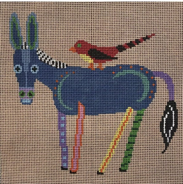 11719 - Donkey and Red Bird