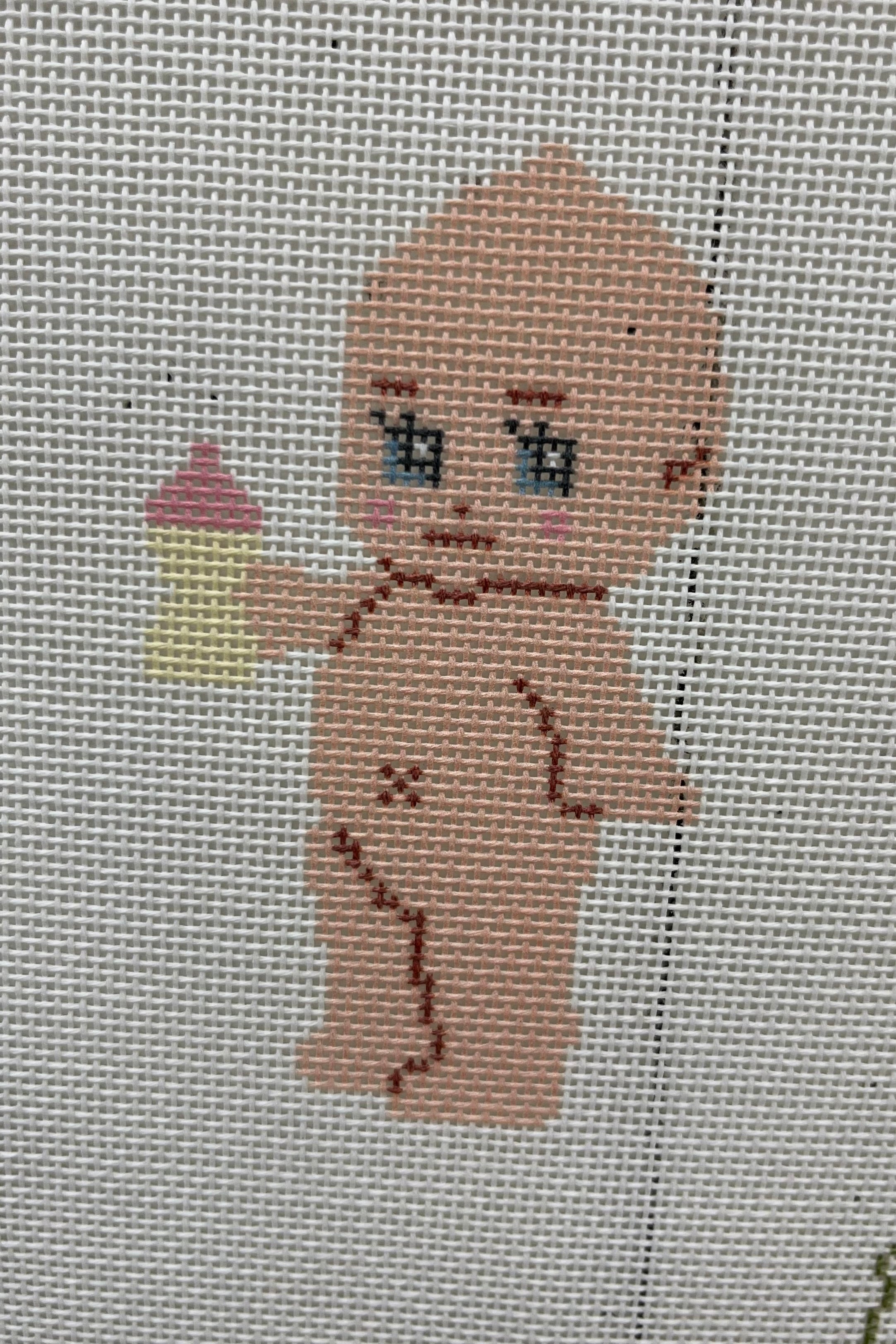 MM-A009 - Kewpie Baby - Pink Bottle