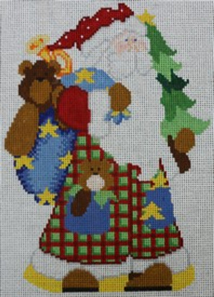 ND1355B - Patchwork Santa