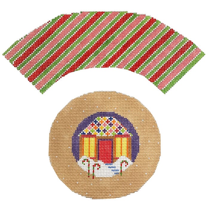 ND1378L - Gingerbread House Cupcake