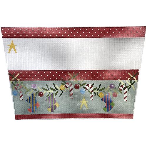 ND1381A - Christmas Boughs Stocking Cuff
