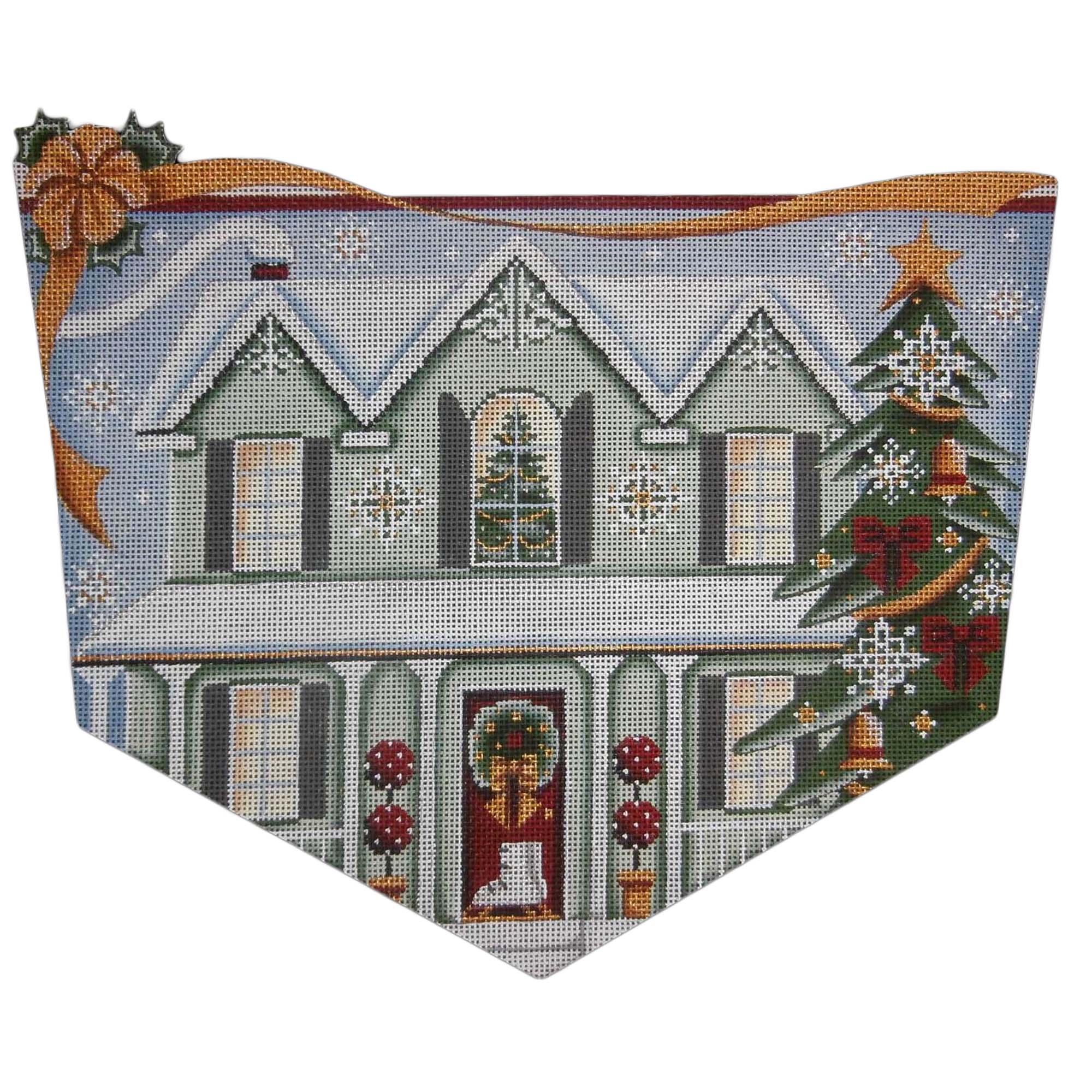 1470B - Green House Christmas