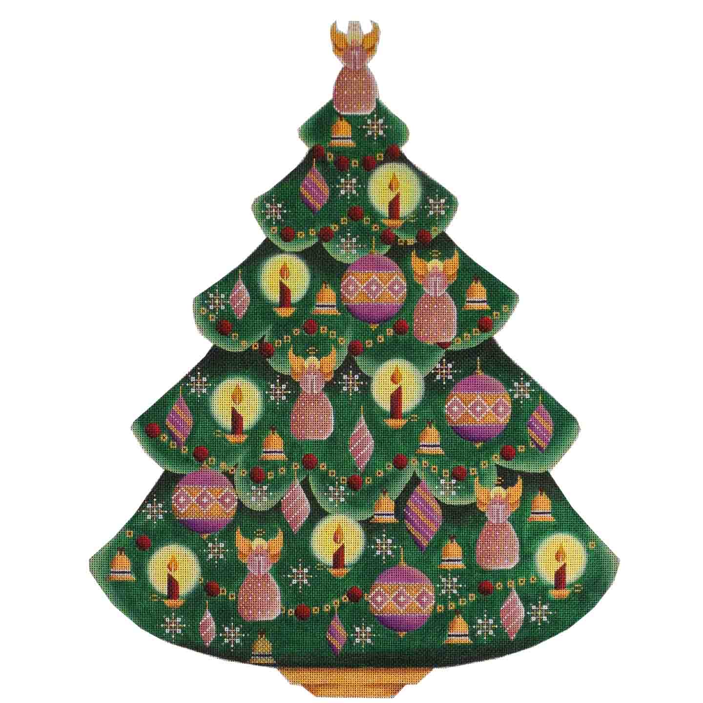 150 - Mauve Angel Tree