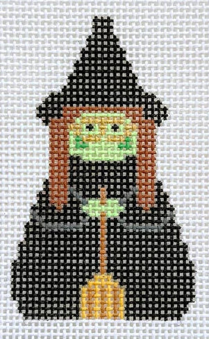 S-I-165-170 - Green Face Witch Angel