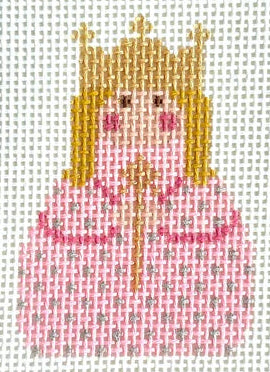 S-I-165-171 - Pink Angel with Gold Crown