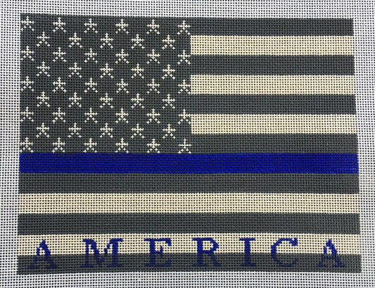 ND1776A - American Flag - First Responder Police