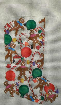 183 - Gingerbread Candy Stocking