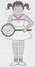 PT194TN-F: People: Tennis Female
