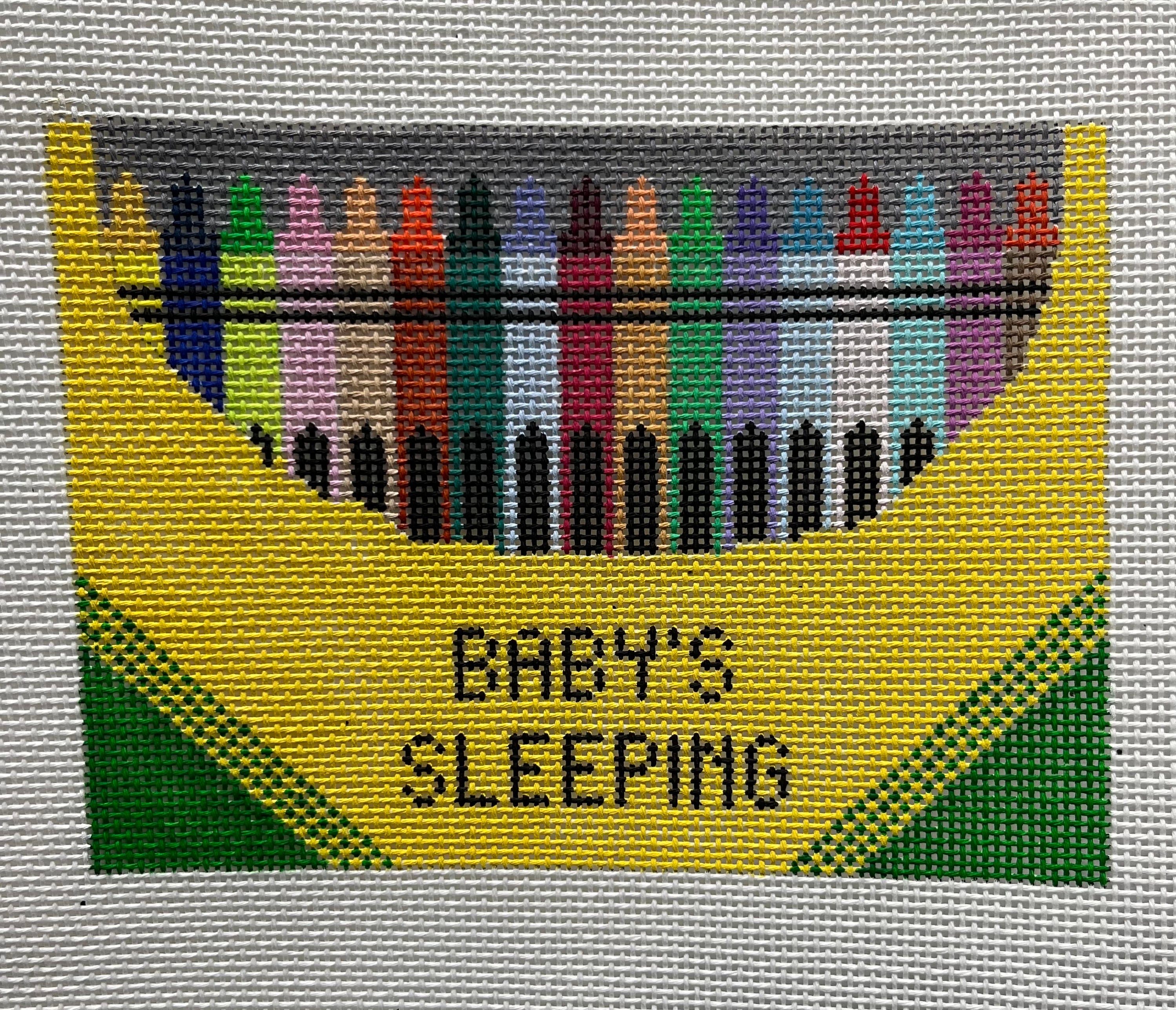 WS667 - Crayons/Baby Sleeping