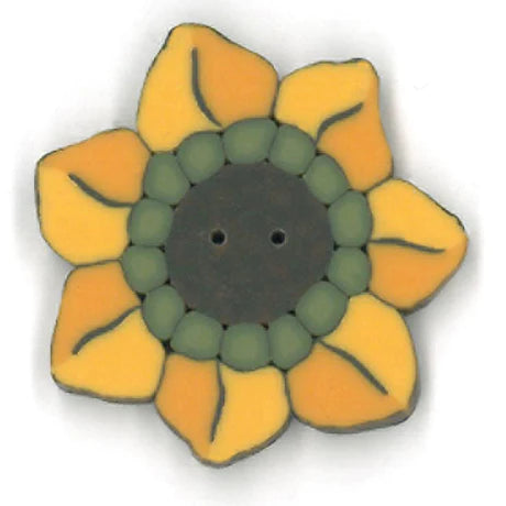 Large Sunflower Button