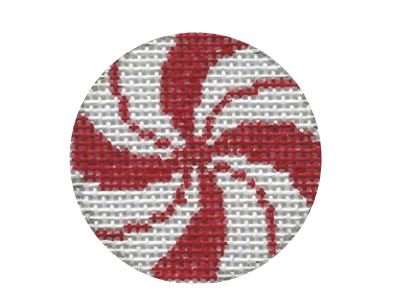 23-305 - Mini Red Peppermint Circle