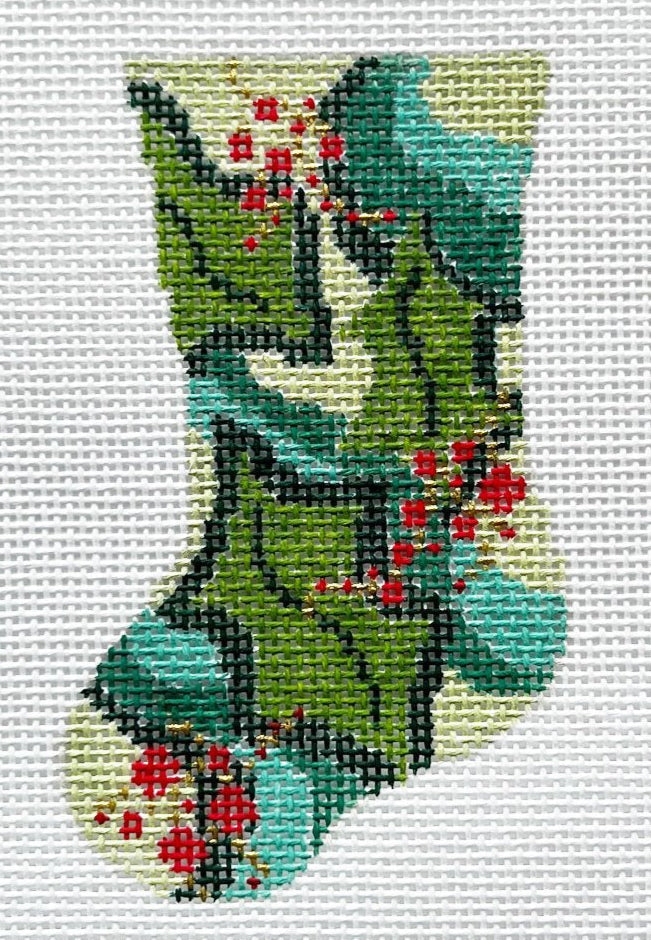 23-311 - Mini Berries and Holly Stocking