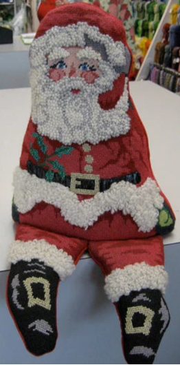 2341 - 3D Sitting Santa
