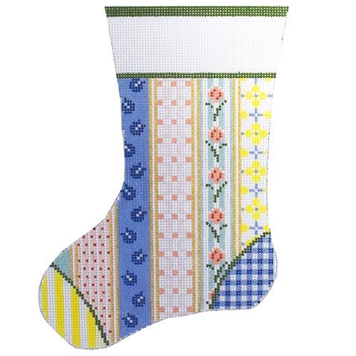 25B - Vintage Quilt Stocking