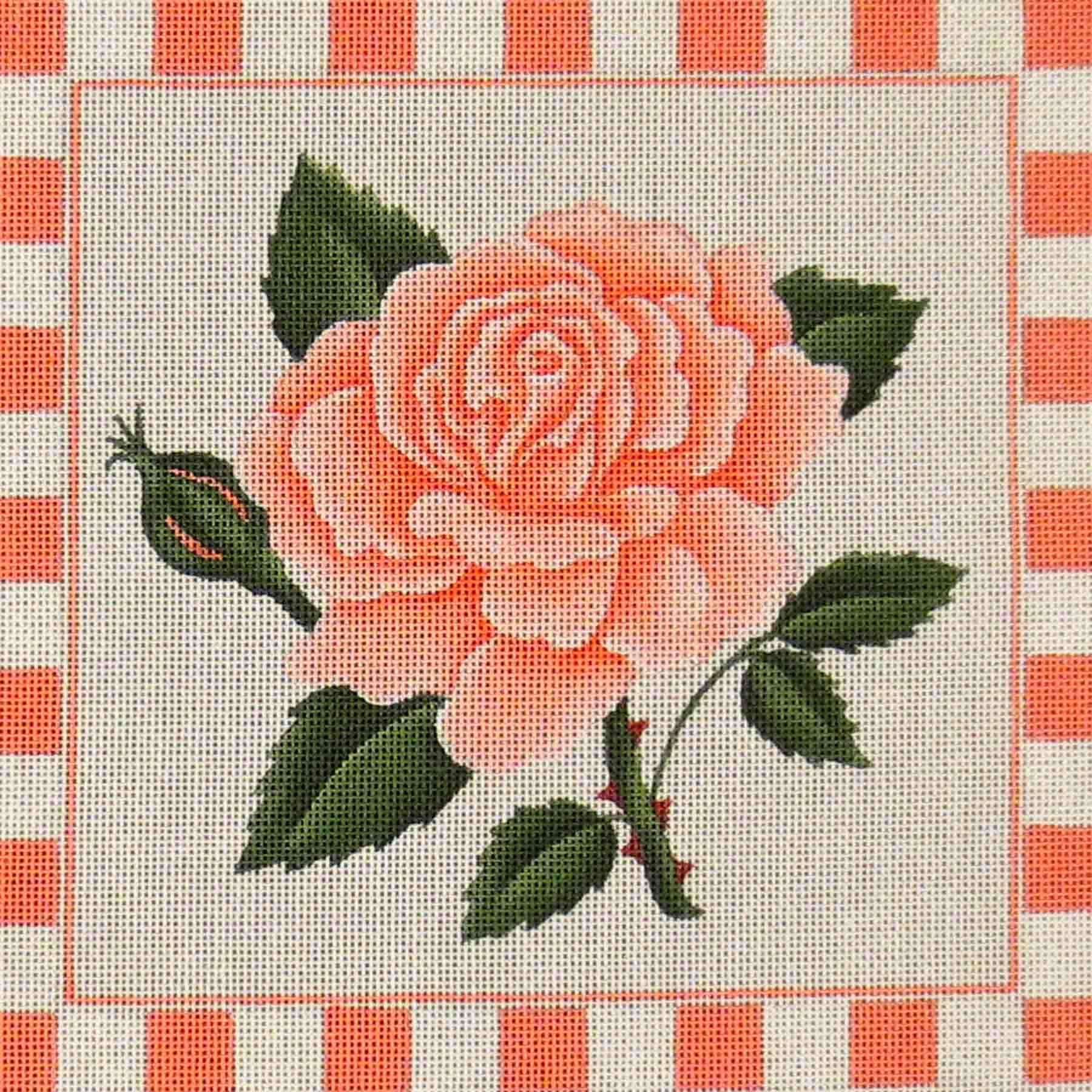 260G - Peach Rose Pillow