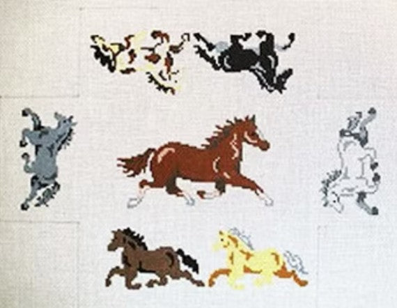 2898 - Horses Brick Cover