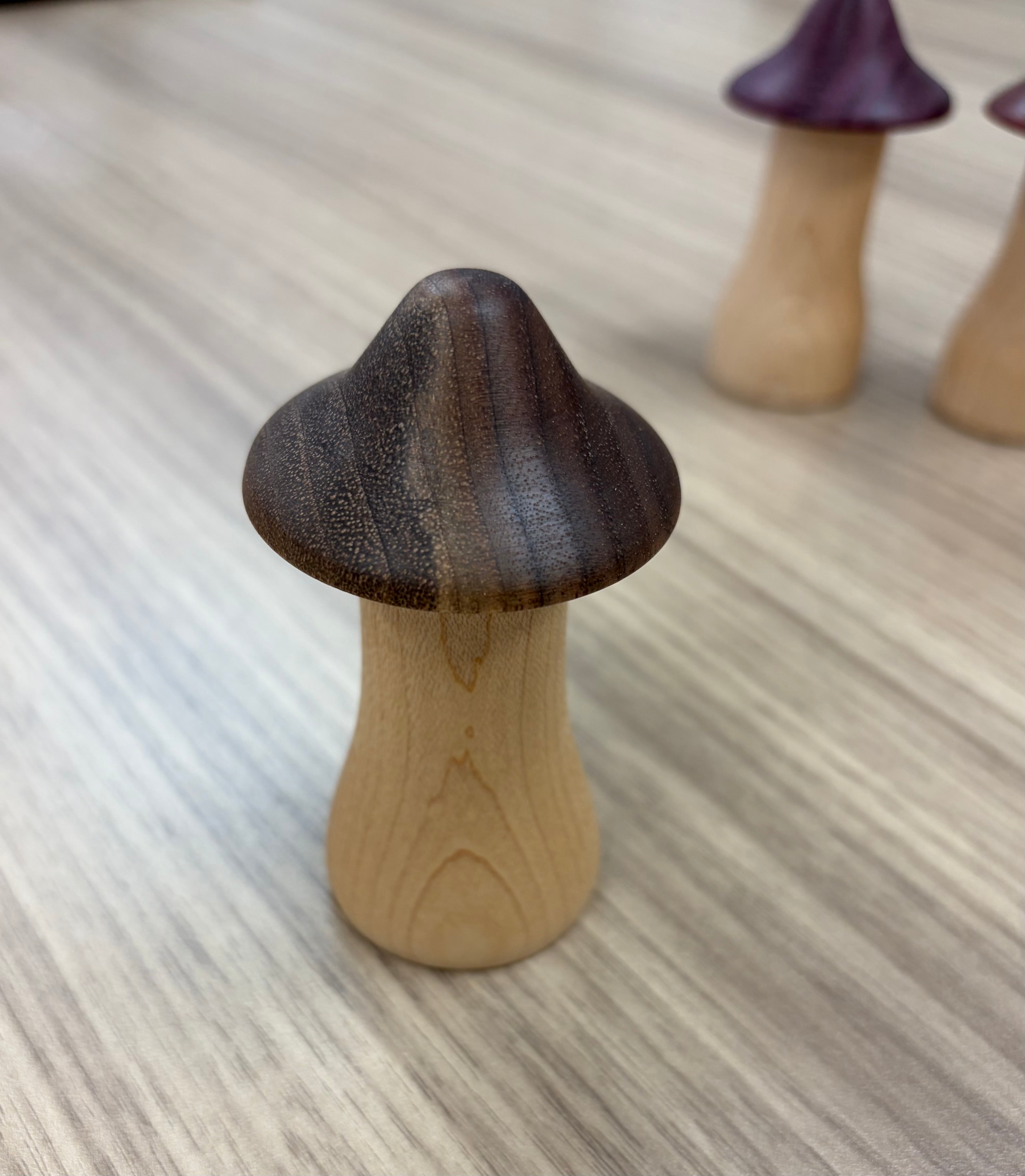 Wooden Needle Case Mushroom - Fireside Exclusive