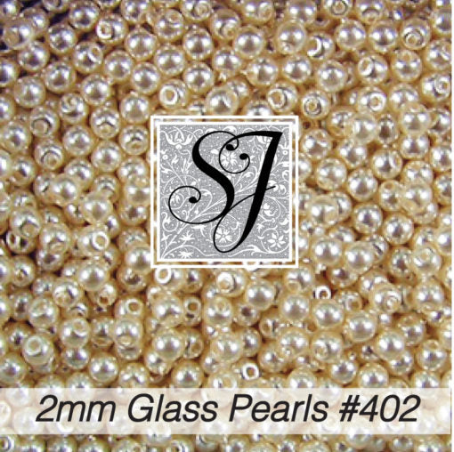 Round Glass Pearl Beads