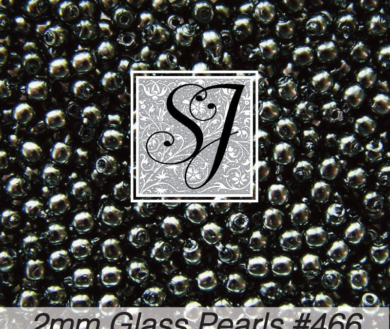 Round Glass Pearl Beads