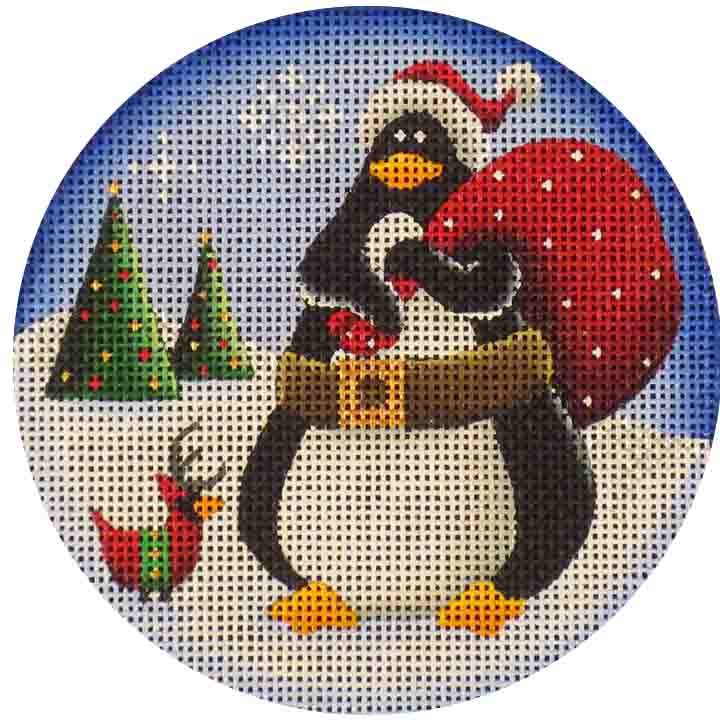 30E - Penguin Santa