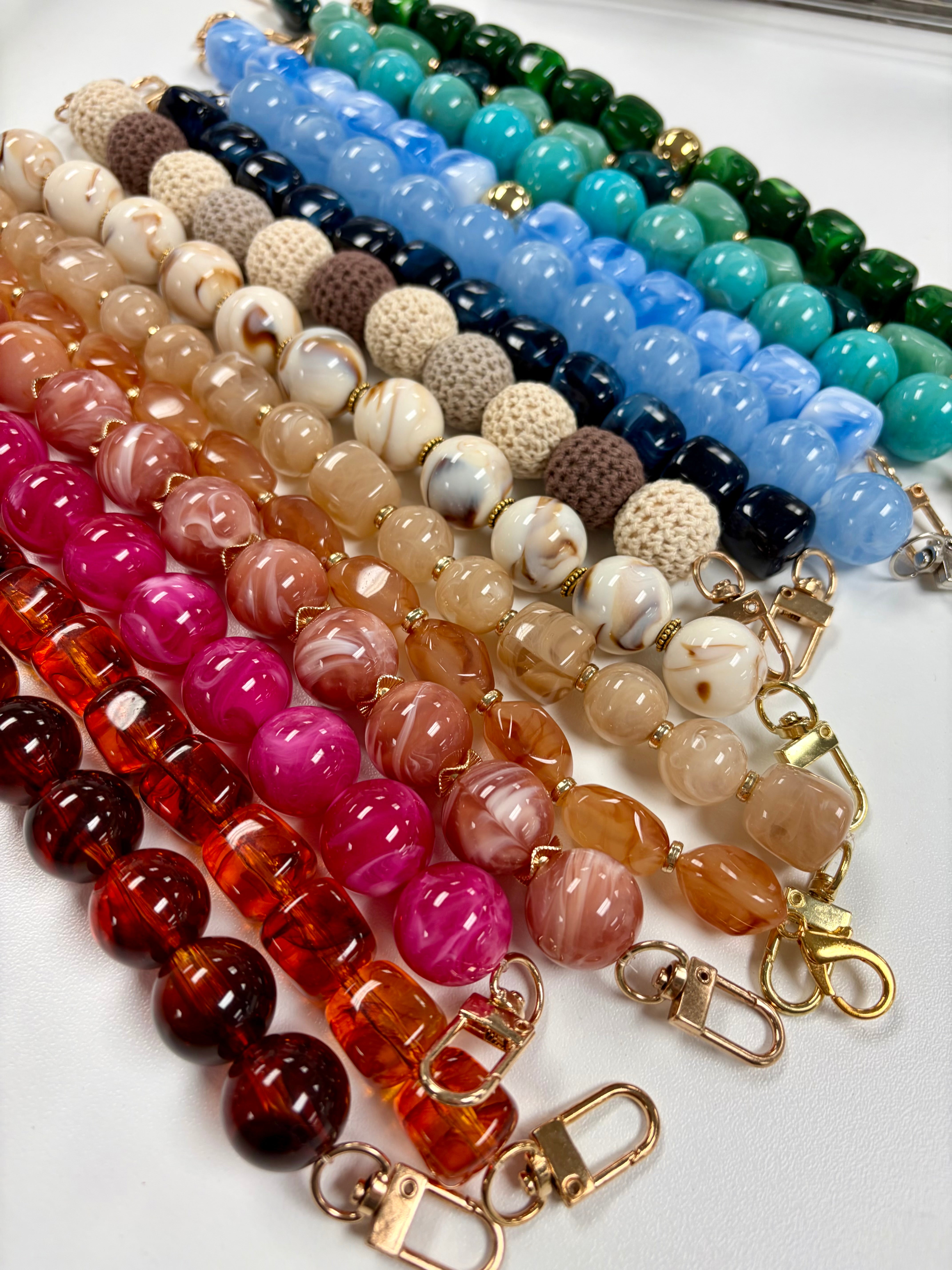 Charming Beads Clutch Strap