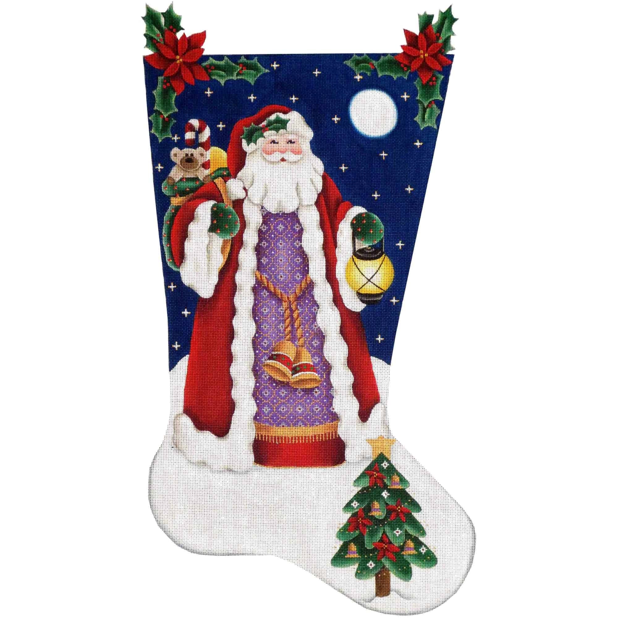 343K - Yuletide Santa