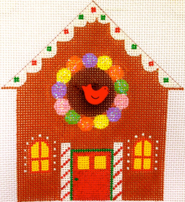 HB-386 - Gingerbread Birdhouse