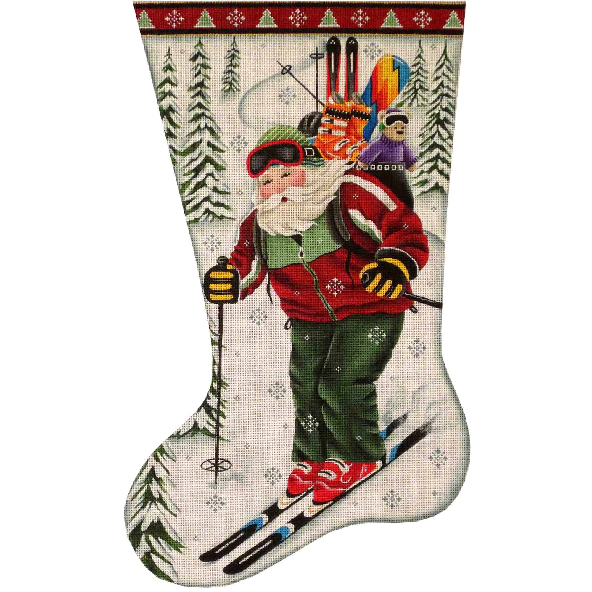 389A - Skiing Santa