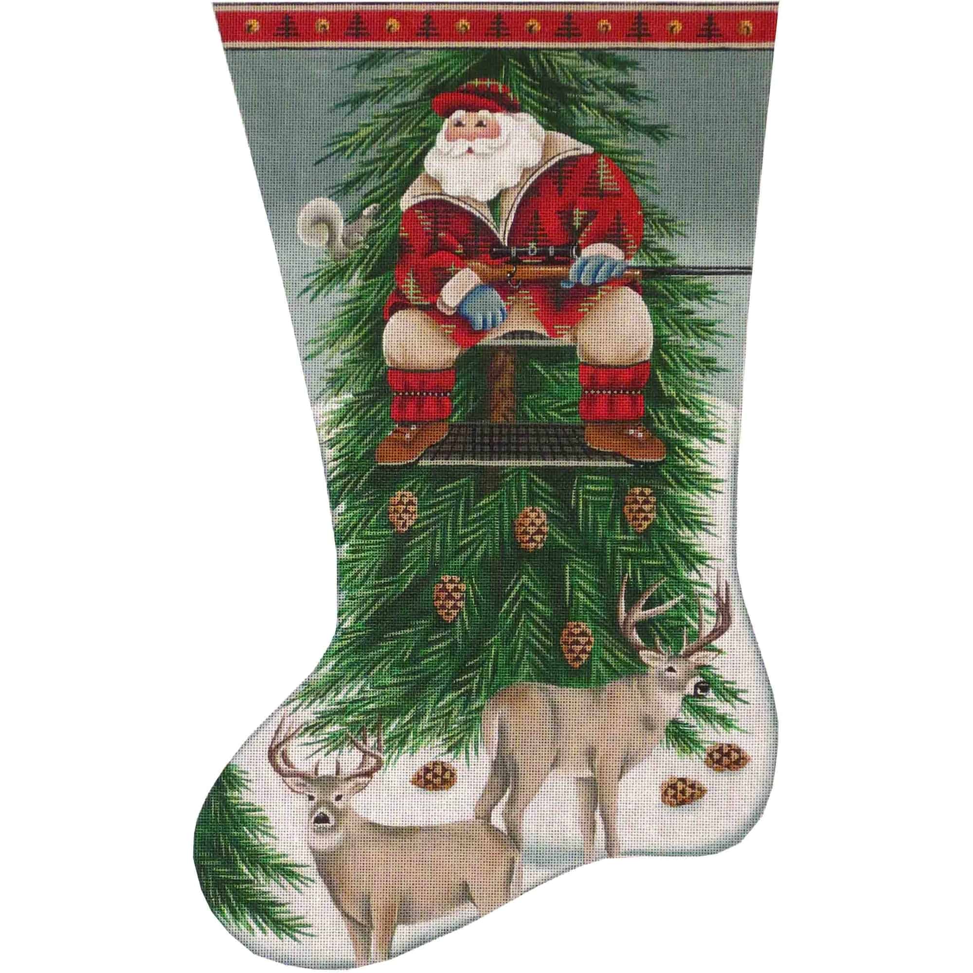 389D - Deer Hunter Santa