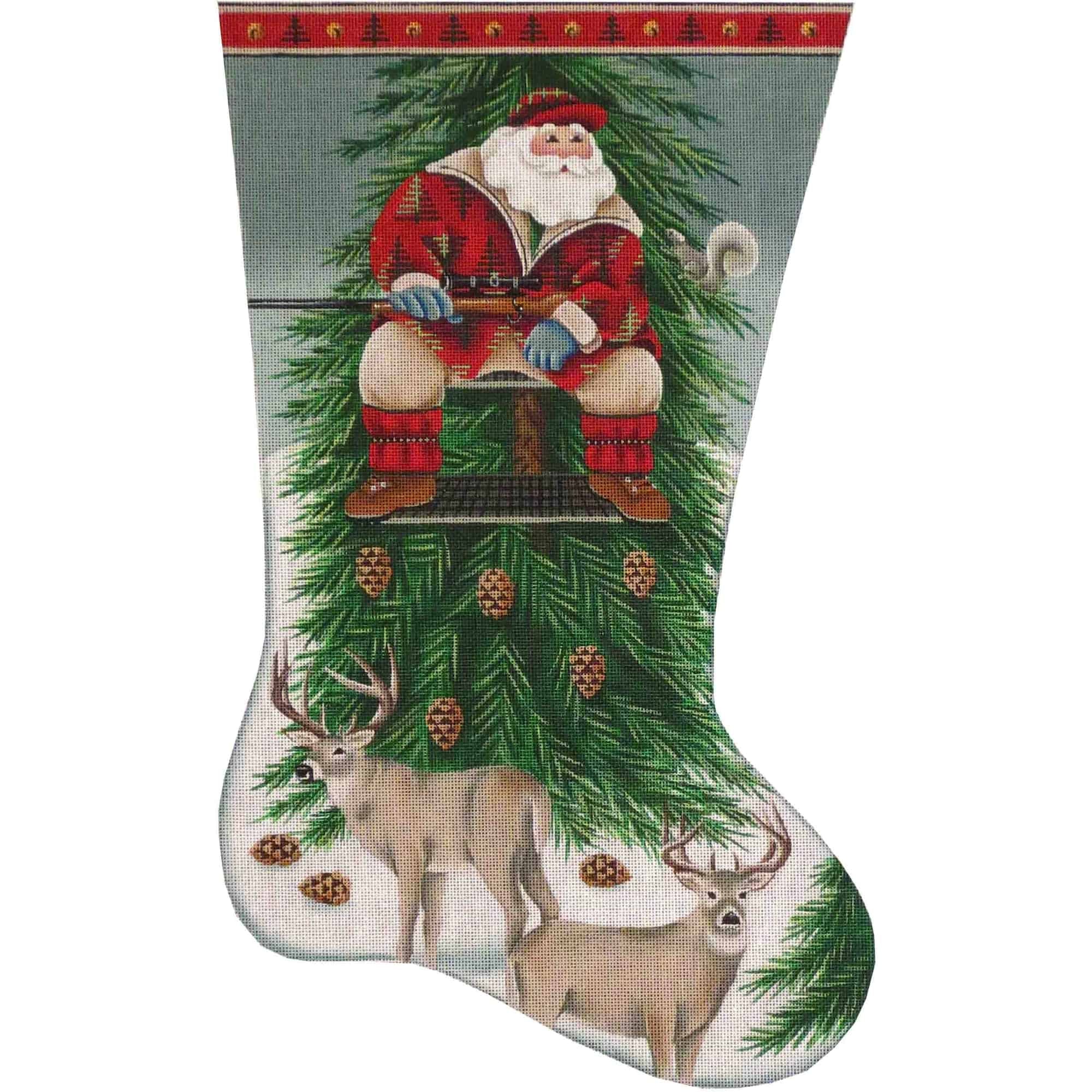 389D - Deer Hunter Santa