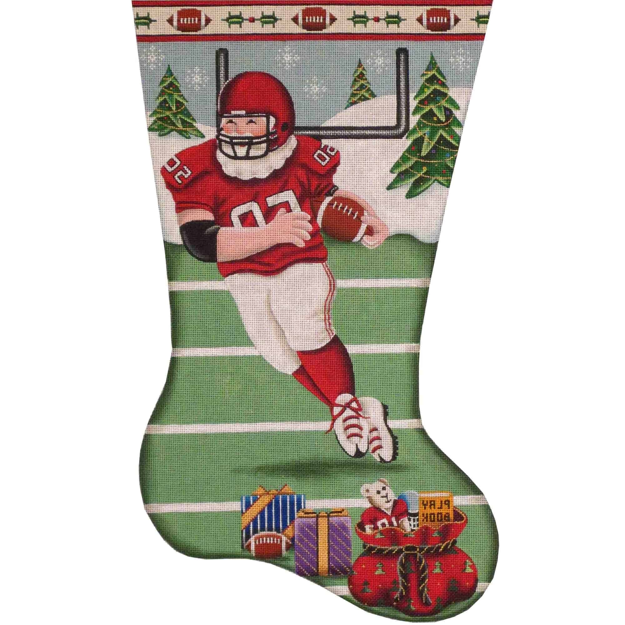 389F - Football Santa