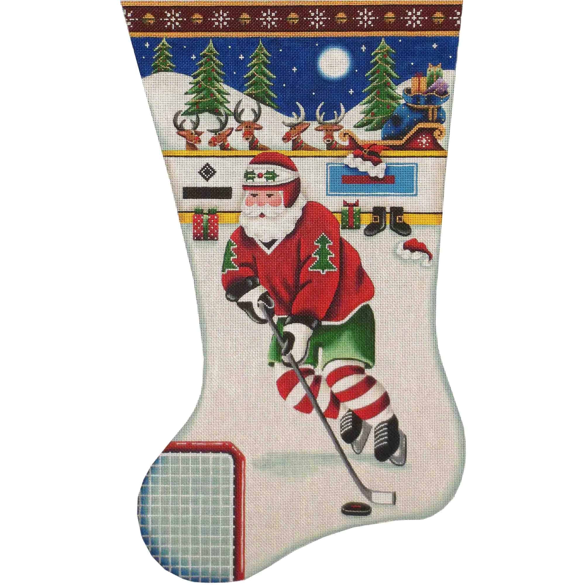 389G - Hockey Santa