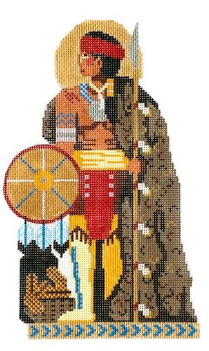 PP390DA - Southwest Nativity: Comanche Chief