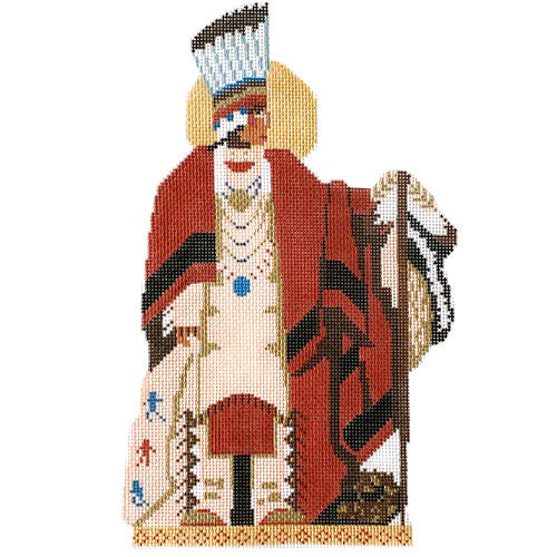 PP390EA - Southwest Nativity: Blackfoot Chief