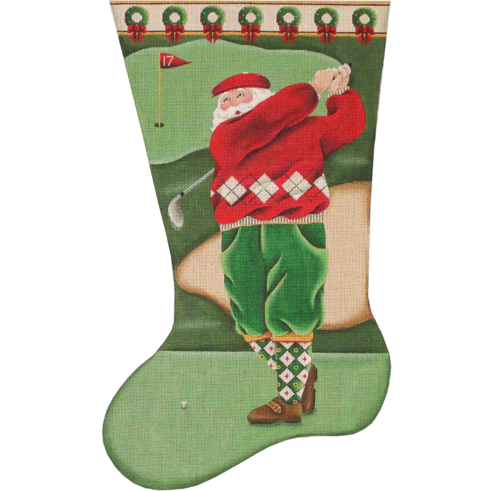 389B - Golfing Santa