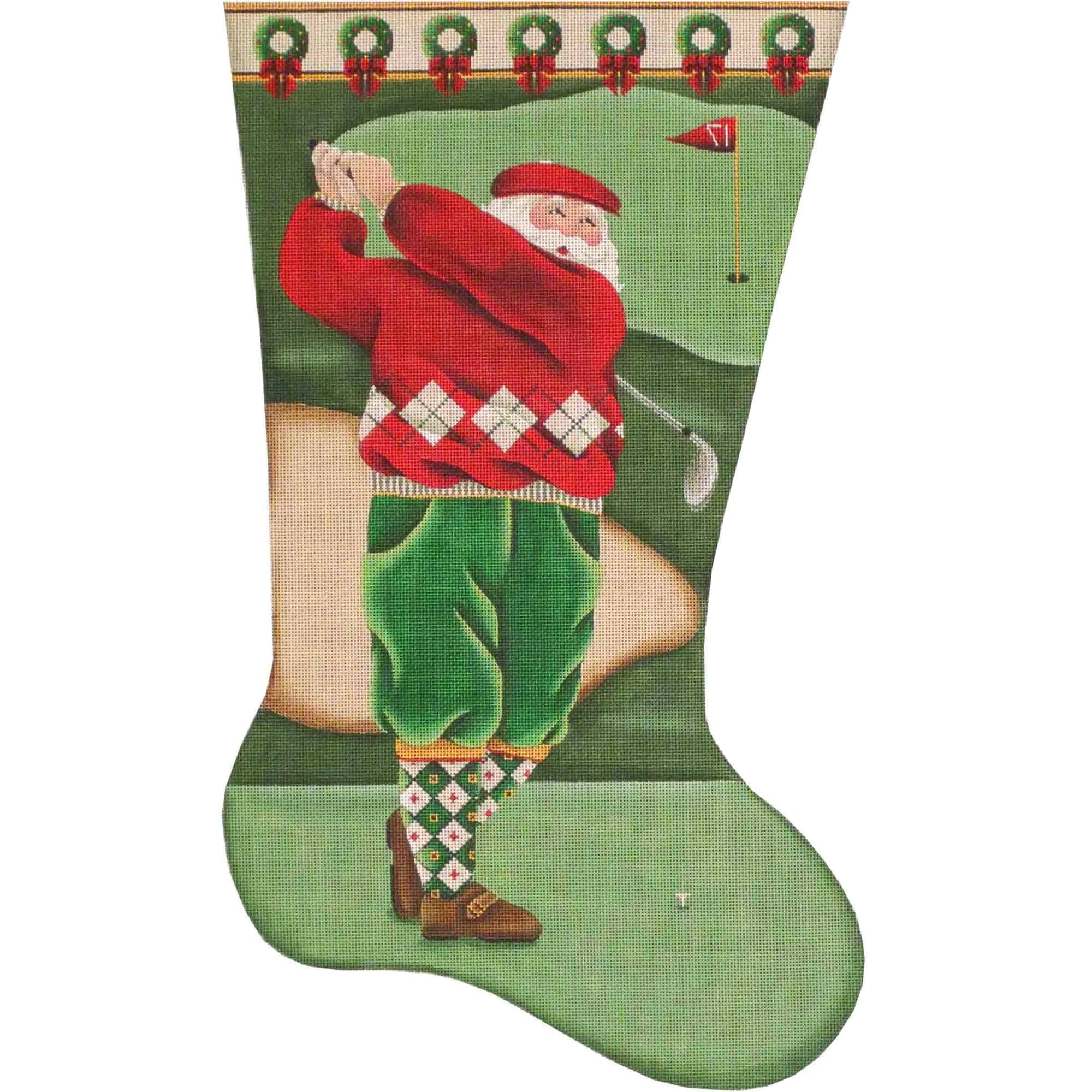 389B - Golfing Santa