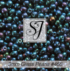 Round Glass Pearl Beads