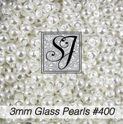 Round Glass Pearl Beads