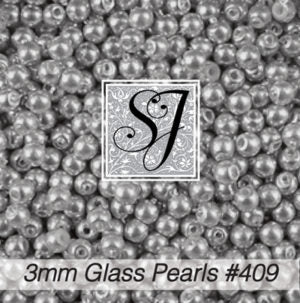 Round Glass Pearl Beads