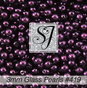 Round Glass Pearl Beads