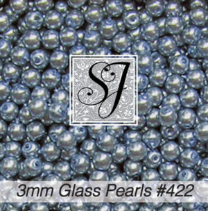 Round Glass Pearl Beads