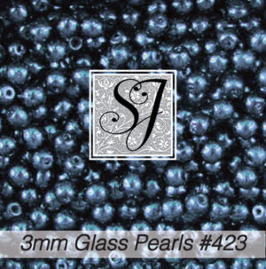 Round Glass Pearl Beads