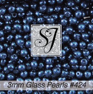 Round Glass Pearl Beads