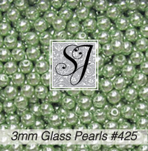 Round Glass Pearl Beads